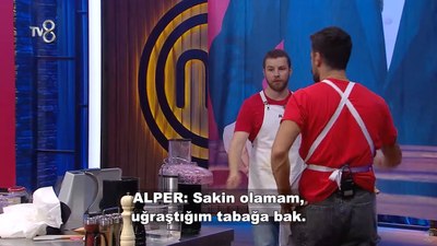 MasterChef Türkiye'de sinirlerine hakim olamadı: Tezgahı tekmeledi