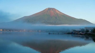 Fuji Dağı'na kar yağmadı, rekor kırıldı