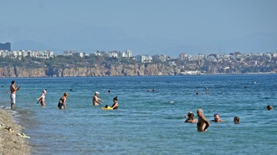 Antalya'dan ekim sonunda 'kıskandıran' görüntüler