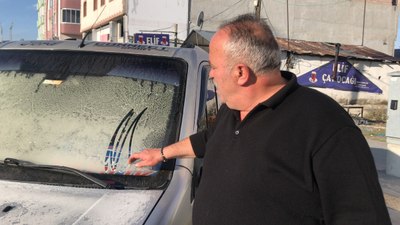 Ardahan'da soğuk hava etkisini sürdürüyor