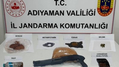 Adıyaman'da 30 şahsa uyuşturucudan işlem