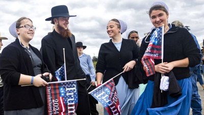 Ensonhaber Washington'dan bildiriyor: Trump teknoloji karşıtı Amişleri sandığa ikna etti