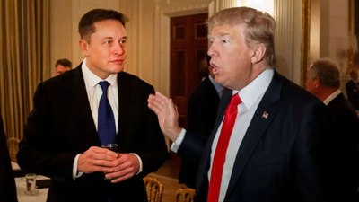 Donald Trump kazandı: Elon Musk'ın Tesla'sı borsada uçtu