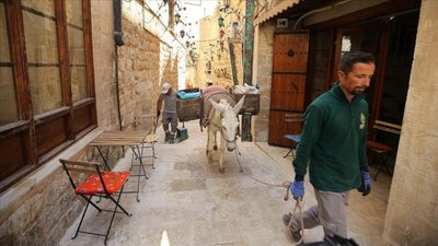 Mardin'de 'çalışan eşekler' emekliye ayrılıyor