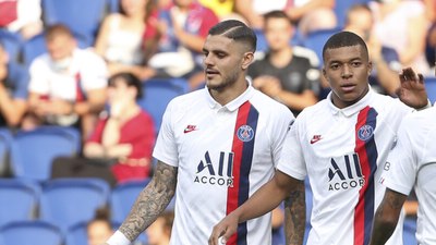 Kylian Mbappe'den Mauro Icardi'ye geçmiş olsun mesajı