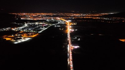 43 ilin geçiş güzergahında trafik yoğunluğu arttı