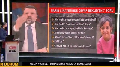 Melik Yiğitel'den Narin'in katillerine: Allah belanızı versin