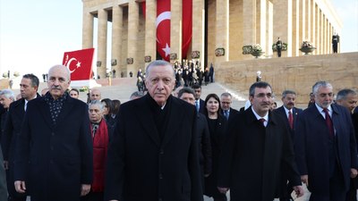 Devlet erkanı 10 Kasım'da Anıtkabir'de