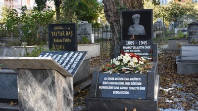 Atatürk’ün Başyaveri Üner'in kabri, anıt mezar oldu