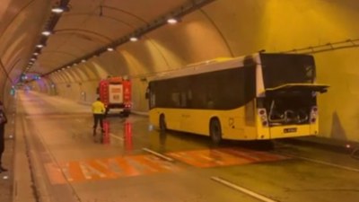 İstanbul'da İETT otobüsünde yangın: Trafik çift yönlü kapandı