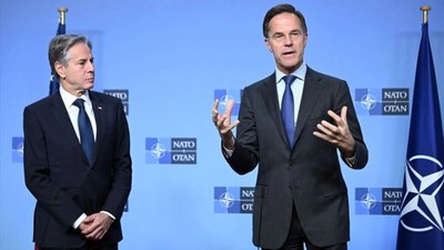 Rutte ve Blinken'dan Ukrayna'ya destek: Savunma harcamaları artırılmalı