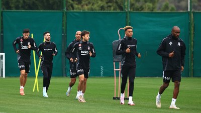 Beşiktaş, Göztepe maçının hazırlıklarını sürdürdü