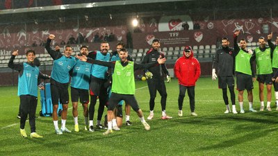 A Milli Futbol Takımı, Galler maçının hazırlıklarını sürdürdü