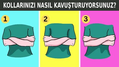 Kişilik Testi: Kollarınızı Kavuşturma Şeklinize Göre Nasıl Birisiniz?