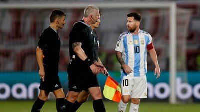 Lionel Messi'den Brezilyalı hakeme olay tepki! Sen bir korkaksın