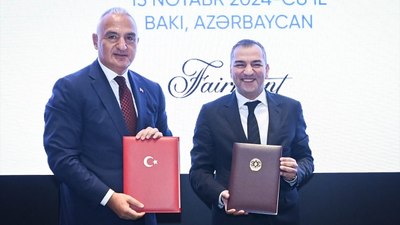 Türkiye ve Azerbaycan, turizm alanında iş birliği anlaşması imzaladı