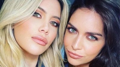 Wanda Nara'nın kız kardeşi Zaira'yı gören dilini yuttu! Fiziği ve güzelliğiyle damga vurdu..