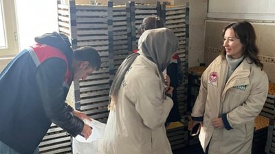 Şanlıurfa'da 2 ton bozuk kuru yemiş ele geçirildi