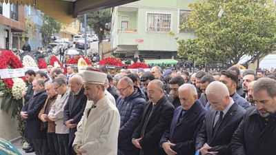 Dışişleri Bakan Yardımcısı Nuh Yılmaz'ın babası son yolculuğuna uğurlandı