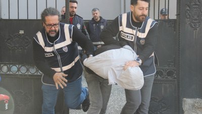 İzmir'de gözaltına alınan cani baba adliyede savunma verdi