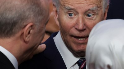 Joe Biden Cumhurbaşkanı Erdoğan ile vedalaştı