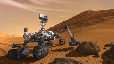 NASA'nın Mars'taki aracı, etkileyici fotoğraflar gönderdi