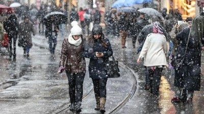 Hava sıcaklıkları düşecek! İstanbul Valiliği'nden kar uyarısı