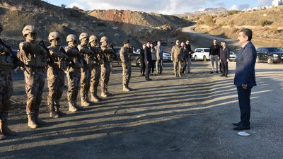 Şırnak PÖH tatbikatında yerli ve milli silahlar kullanıldı