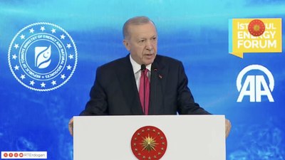 Cumhurbaşkanı Erdoğan'ın İstanbul Enerji Forumu konuşması