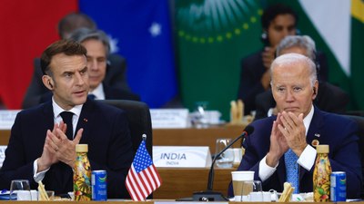 Biden ile Macron arasında "Ukrayna ve Orta Doğu" gündemi