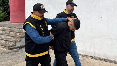 Adana'da polisi tehdit etti, paketlendi