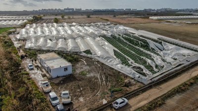 Antalya'da hortum paniği