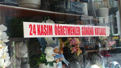 Öğretmenler Günü'nde çiçekçiler yoğun mesaide