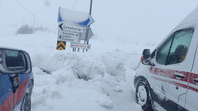 Kayseri'de mahsur kalan kampçılar muhtar tarafından kurtarıldı