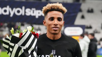 Gedson Fernandes, Beşiktaş'taki 100. maçına çıktı