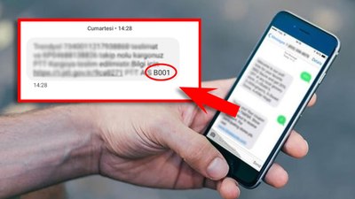 SMS'lerin sonundaki B001 kodu bakın ne anlama geliyor