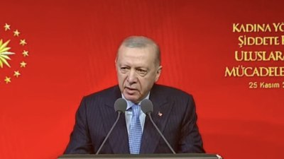 Cumhurbaşkanı Erdoğan'ın Kadına Şiddetle Mücadele Günü Programı konuşması