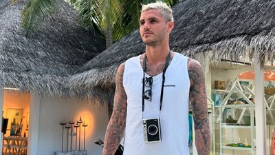 Mauro Icardi tatilde