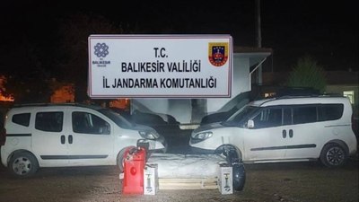 Balıkesir'de 47 düzensiz göçmen yakalandı