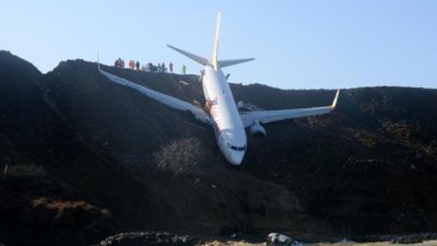 Trabzon'da pistten çıkan uçağın davasında savcıdan pilotlara ceza talebi