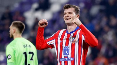 Atletico Madrid, Real Valladolid'i farklı yendi