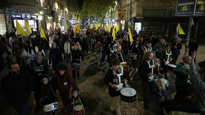 İsrail'de Başbakan Netanyahu aleyhine protesto