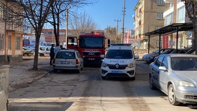 Elazığ'da bir evde yangın çıktı