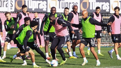 Beşiktaş, Hatayspor maçının hazırlıklarını noktaladı