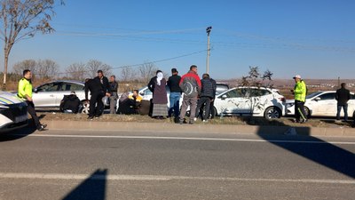 Diyarbakır’da zincirleme kaza