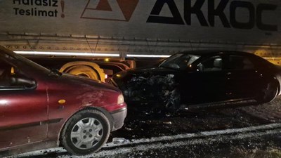 Tokat Belediye Başkanı Yazıcıoğlu'nun makam aracı kazaya karıştı