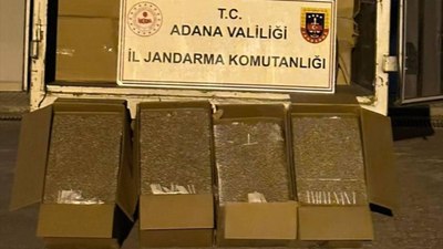 Adana'da çok sayıda bandrolsüz makaron ele geçirildi