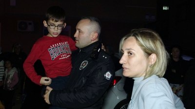 Antalya'da görevdeki polisin evinde yangın