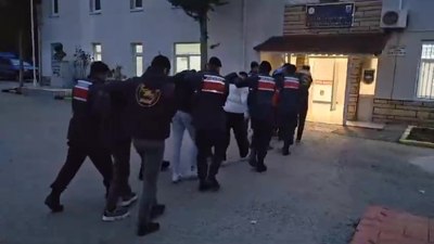 Kocaeli'de jandarma, hırsızları tek tek belirleyip yakaladı