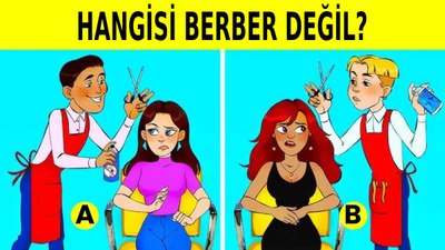 Resimdeki kişilerden biri berber değil! 5 saniyede bulan süper zeka sayılıyor